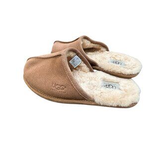 NEW Men's UGG Tan Suede Slipper